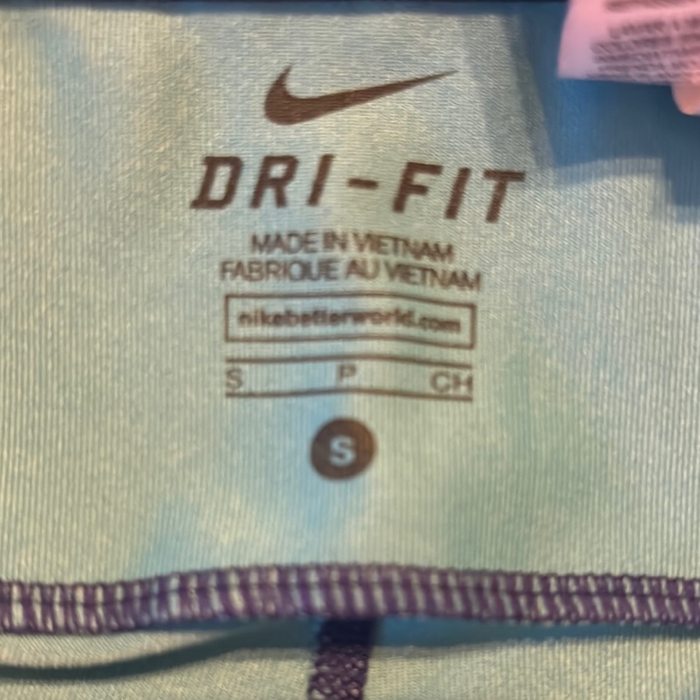 Nike Blue and Black Leggings for Active Comfort size Small - Picture 6 of 13